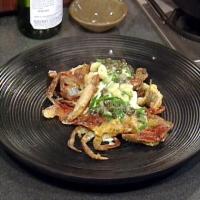 Sauteed Soft-shell Crabs with Garlic and Butter image