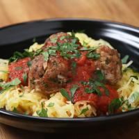 Spaghetti Squash And Meatballs Recipe by Tasty image
