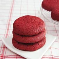 Cake Mix Red Velvet Cookies image