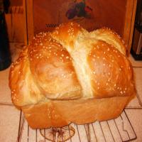 Bread Machine Kneaded Challah_image