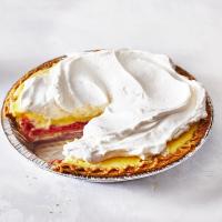Rhubarb Cheesecake Pie_image
