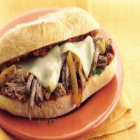 Slow-Cooker Balsamic Beef Sandwiches image