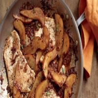 Turkey Cutlets with Balsamic Pears image