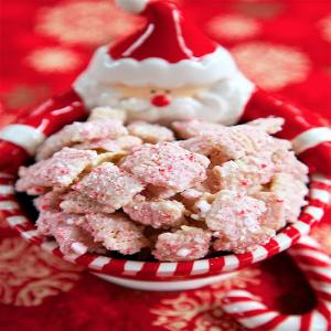 White Chocolate Candy Cane Chex Mix_image