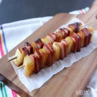 Glazed Ham and Pineapple Kebabs Recipe - (4.3/5)_image