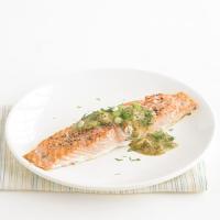 Salmon with Mustard-Dill Sauce image