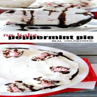 No Bake Peppermint Pie_image