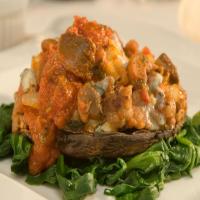 Sausage and Gorgonzola-Stuffed Portobello Mushrooms_image