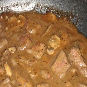 Patrick's Fast and Delicious Beefsteak Tips and Noodles image