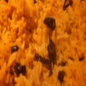 Geelrys (South African Yellow Rice With Raisins)_image