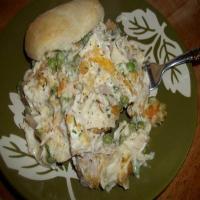 Creamy Chicken Over Biscuits - Cass's_image