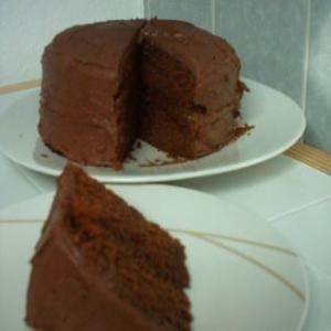 Naughty Chocolate Fudge Cake_image