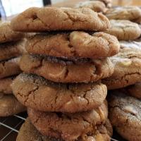 Chewy White Chocolate Chip Gingerbread Cookies_image