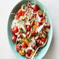 Cherry Tomato and White Bean Salad image