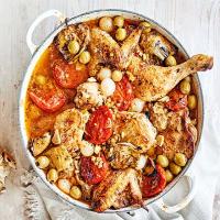 Chicken Provençal with olives & artichokes image