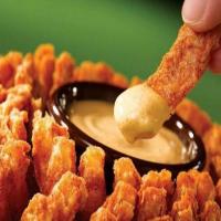 Outback Steakhouse Bloomin' Onion and Sauces_image