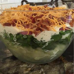 Layered Salad Recipe - (4.8/5) image