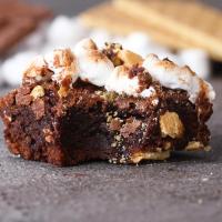 S'mores Boxed Brownies Recipe by Tasty image