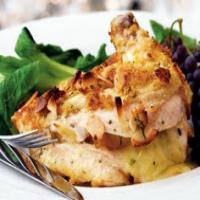 Almond-Crusted Apricot-and-Brie-Stuffed Chicken Recipe - (4.1/5) image