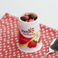Double Berry Brownie Yogurt Cup_image
