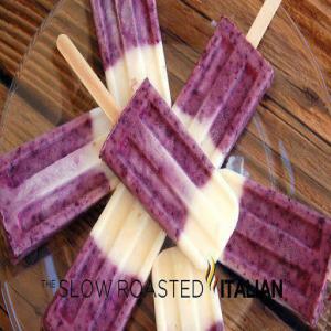 Blueberry Vanilla Yogurt Popsicles Recipe - (4.5/5)_image