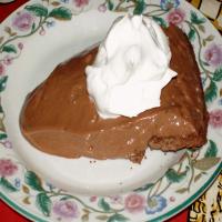 Moo-Less Chocolate Pie by Alton Brown image