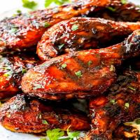 Grilled BBQ Chicken with Homemade BBQ Sauce_image
