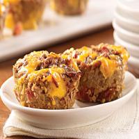 Spicy Cheesy Mini Meatloaves image