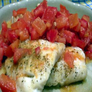 Grilled Cod With Moroccan-spiced Tomato Relish_image