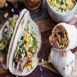 Slow-Cooker Enchilada Pork Tacos with Sweet-Corn Slaw_image