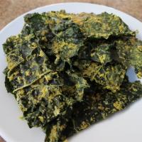 Cheesy Kale Chips image