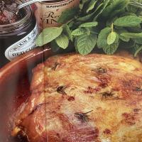 Roast Shoulder of Lamb with Garlic and Rosemary with Redcurrant and Mint Sauce_image
