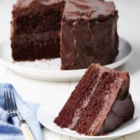 Devil's Food Cake with Chocolate-Sour Cream Frosting_image