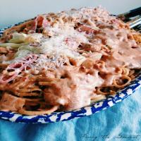Creamy Tomato Sauce and Spaghetti Recipe - (4.3/5)_image
