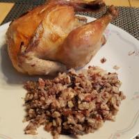 Cornish Game Hens with Rice Stuffing image