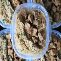 Pressure-Cooked Salsa Verde Pork and Rice image
