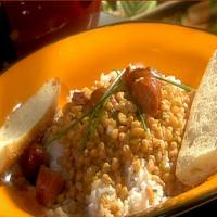 Creole-Style White Beans and Andouille Sausage over Rice image