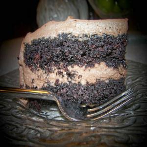 Hot Water Chocolate Cake_image