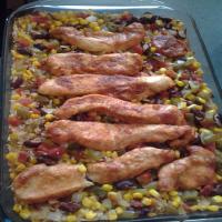 Mexican Chicken and Rice Casserole image