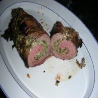 Spinach and Blue Cheese-Stuffed Flank Steak image