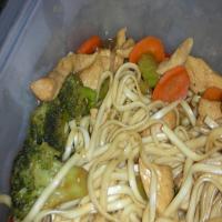 Chicken Teriyaki With Noodles image