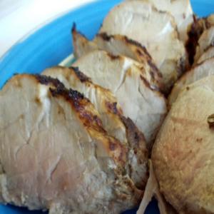 Roast Pork Loin with Balsamic Mustard Rub_image