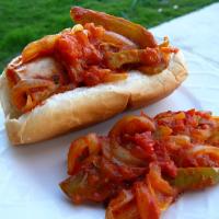 Super-Easy Sausage and Peppers image