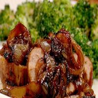 Pork Tenderloin with Brown Sugar-Caramelized Onions Recipe - (4.3/5)_image