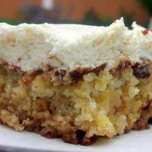 Pineapple Pecan Cake with Cream Cheese Frosting_image
