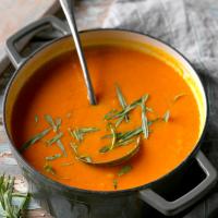 Carrot Soup with Orange & Tarragon_image