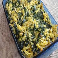 Super Spinach and Onion Kugel image
