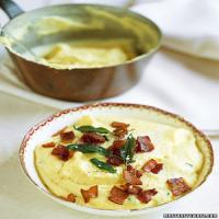 Creamy Polenta with Bacon and Sage image