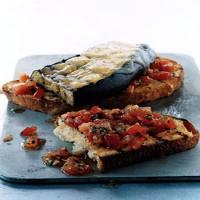 Eggplant and Smoked-Gouda Open-Faced Grilled Sandwiches image