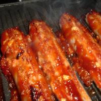 Beef Sausages With Smoky BBQ Glaze image